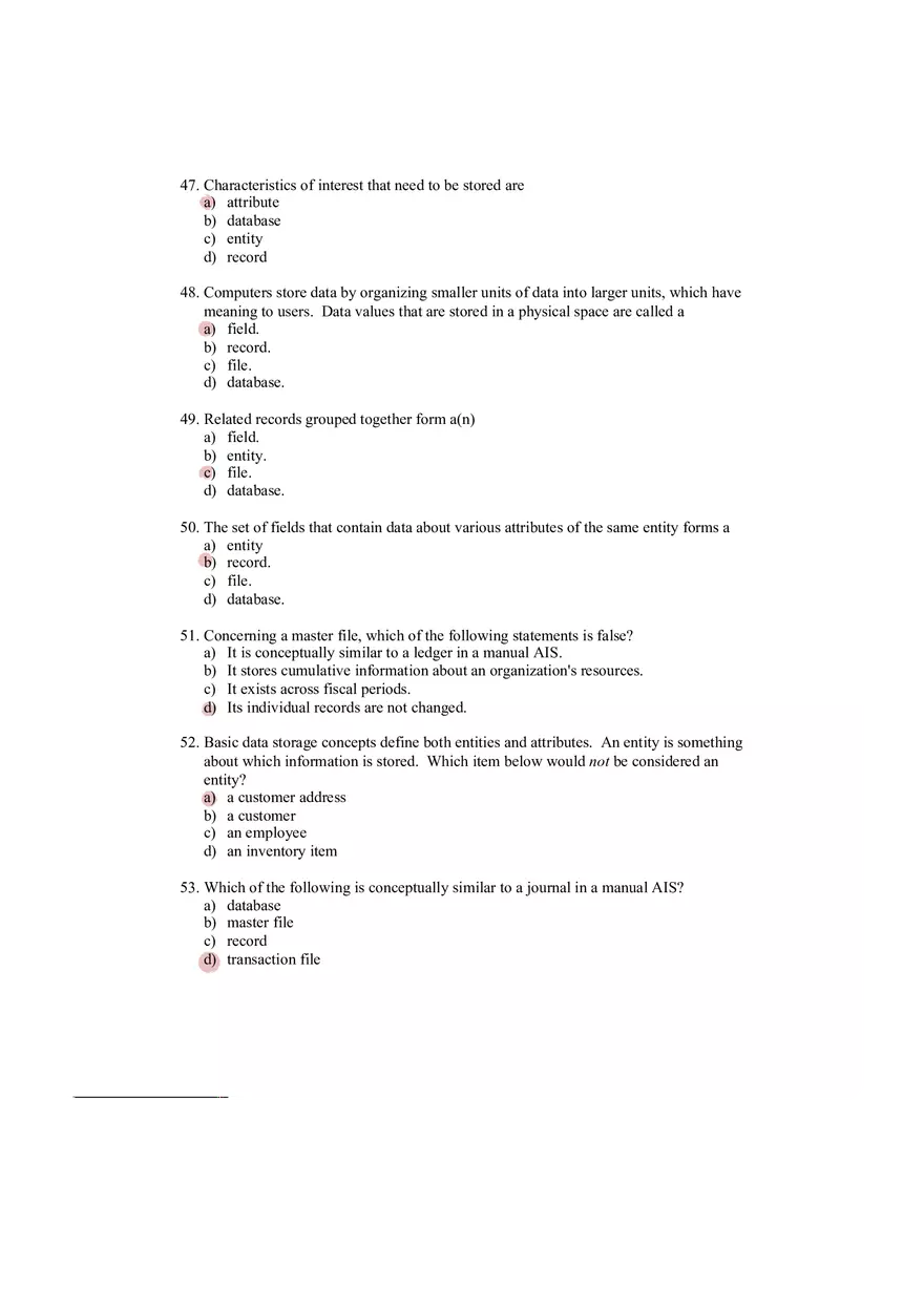 Accounting Information System Answer Key Chapter 2 - Page 4