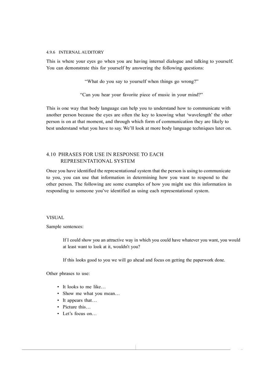Advanced Communication Skills Guide Part 3 - Page 4