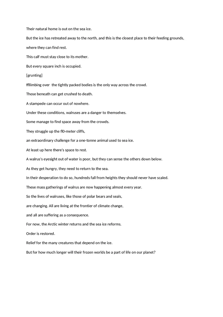 Our Planet Transcripts - Page 11