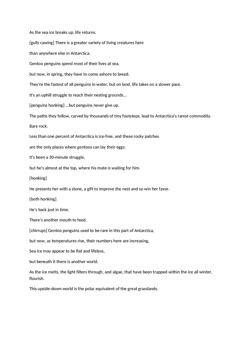 Our Planet Transcripts - Page 2