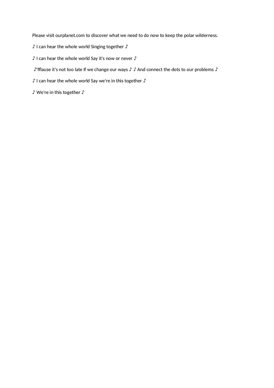 Our Planet Transcripts - Page 3