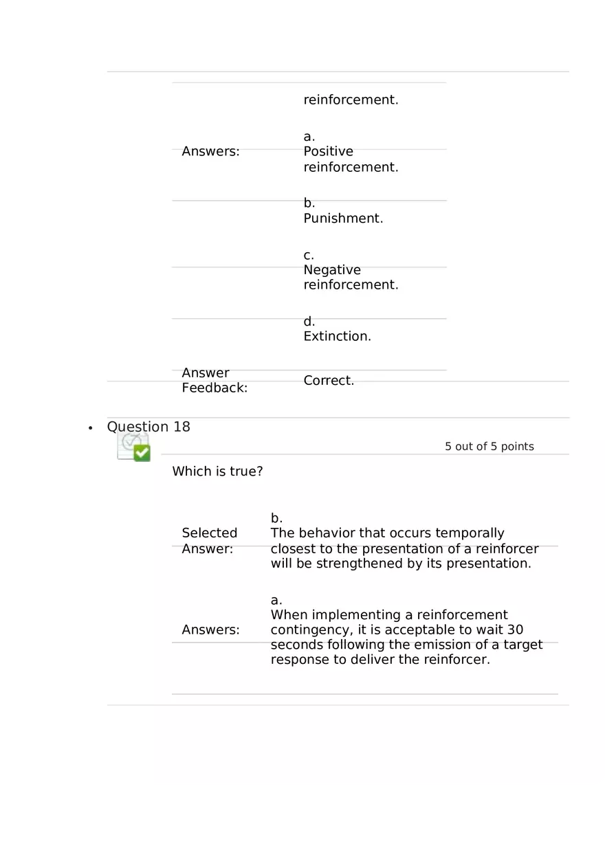 A Behavior Occurs Unit 5 Quiz - Page 7
