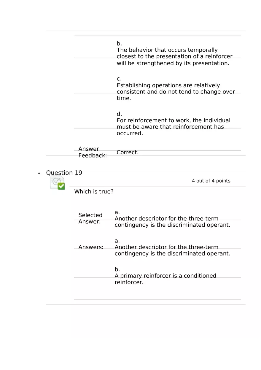 A Behavior Occurs Unit 5 Quiz - Page 8