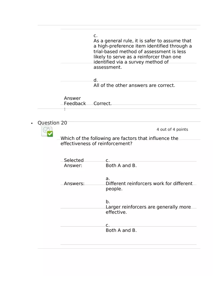 A Behavior Occurs Unit 5 Quiz - Page 9