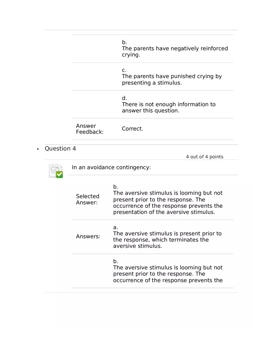 A Behavior Occurs Unit 5 Quiz - Page 13