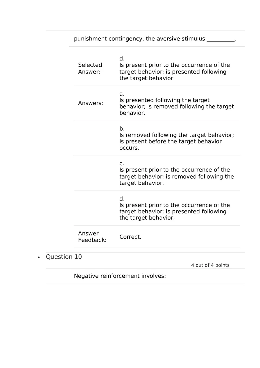 A Behavior Occurs Unit 5 Quiz - Page 19