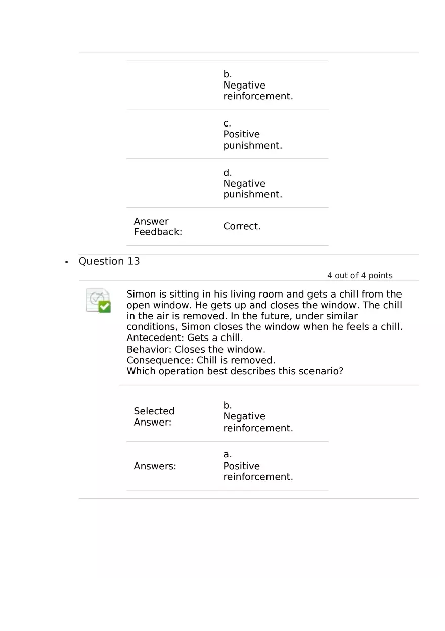 A Behavior Occurs Unit 5 Quiz - Page 3