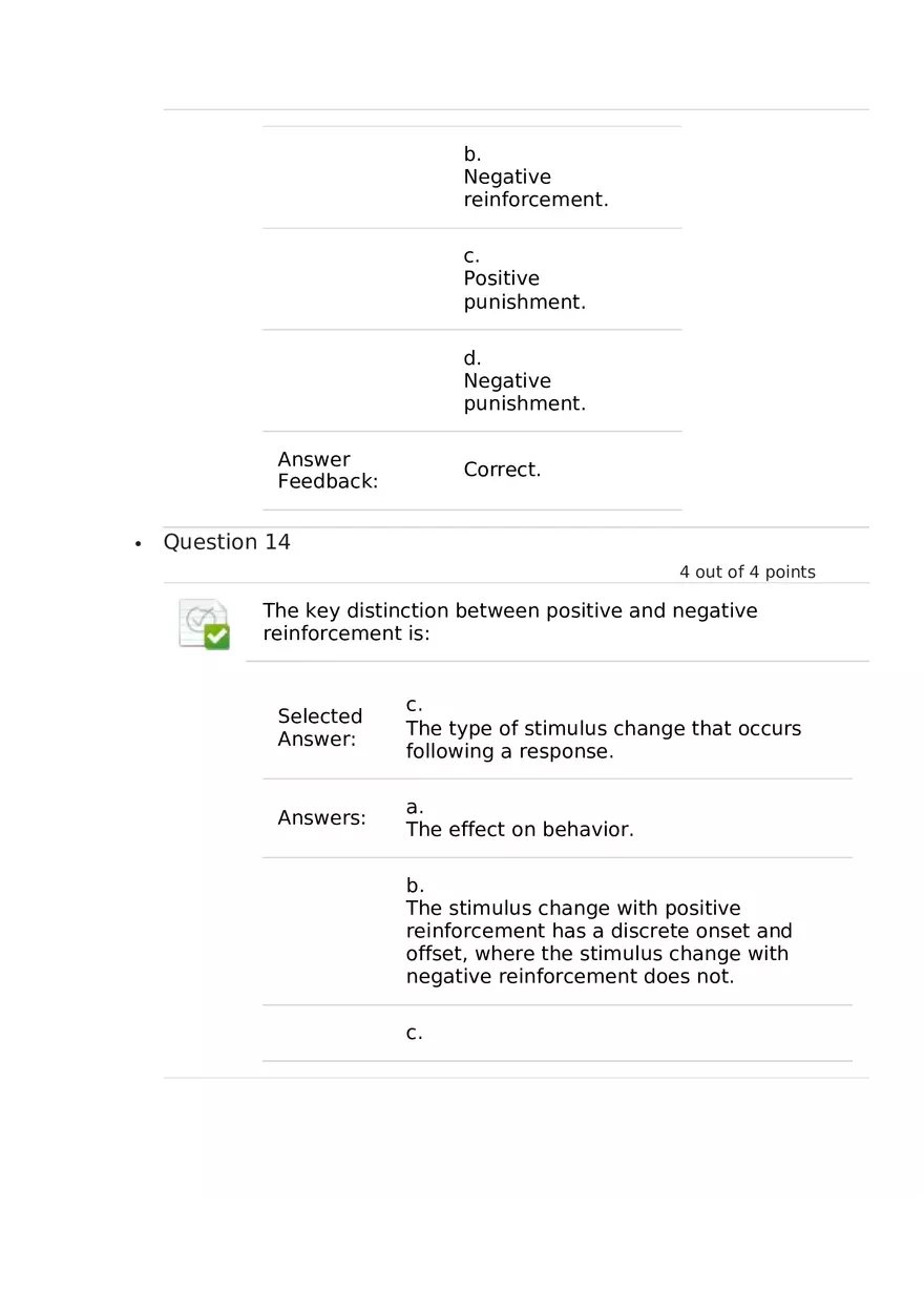 A Behavior Occurs Unit 5 Quiz - Page 4