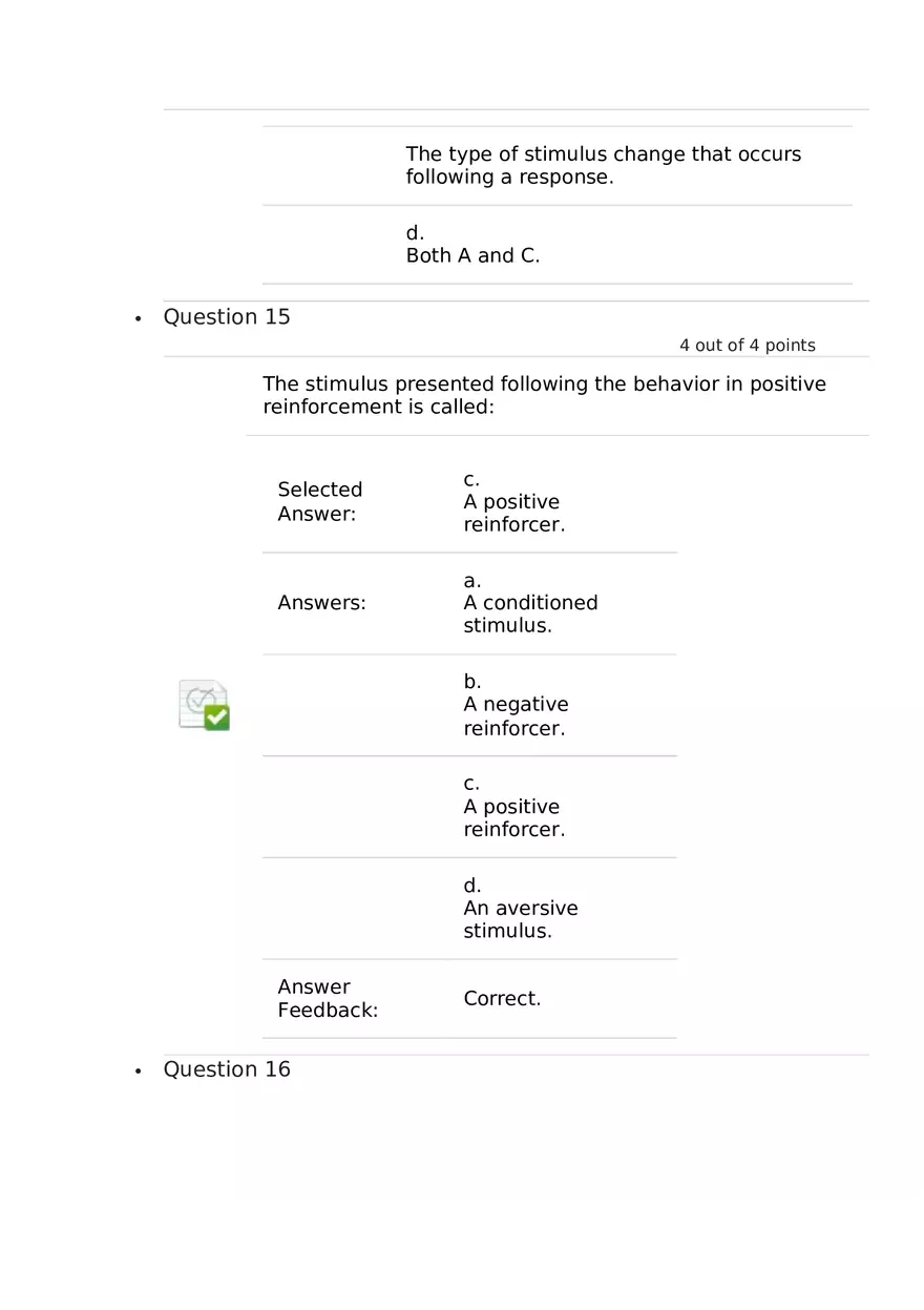 A Behavior Occurs Unit 5 Quiz - Page 5