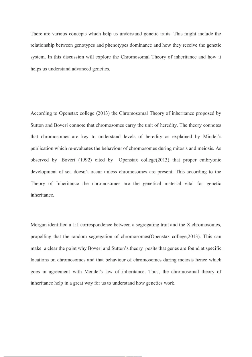 Unit 6 Biology Discussion Assignment - Page 1