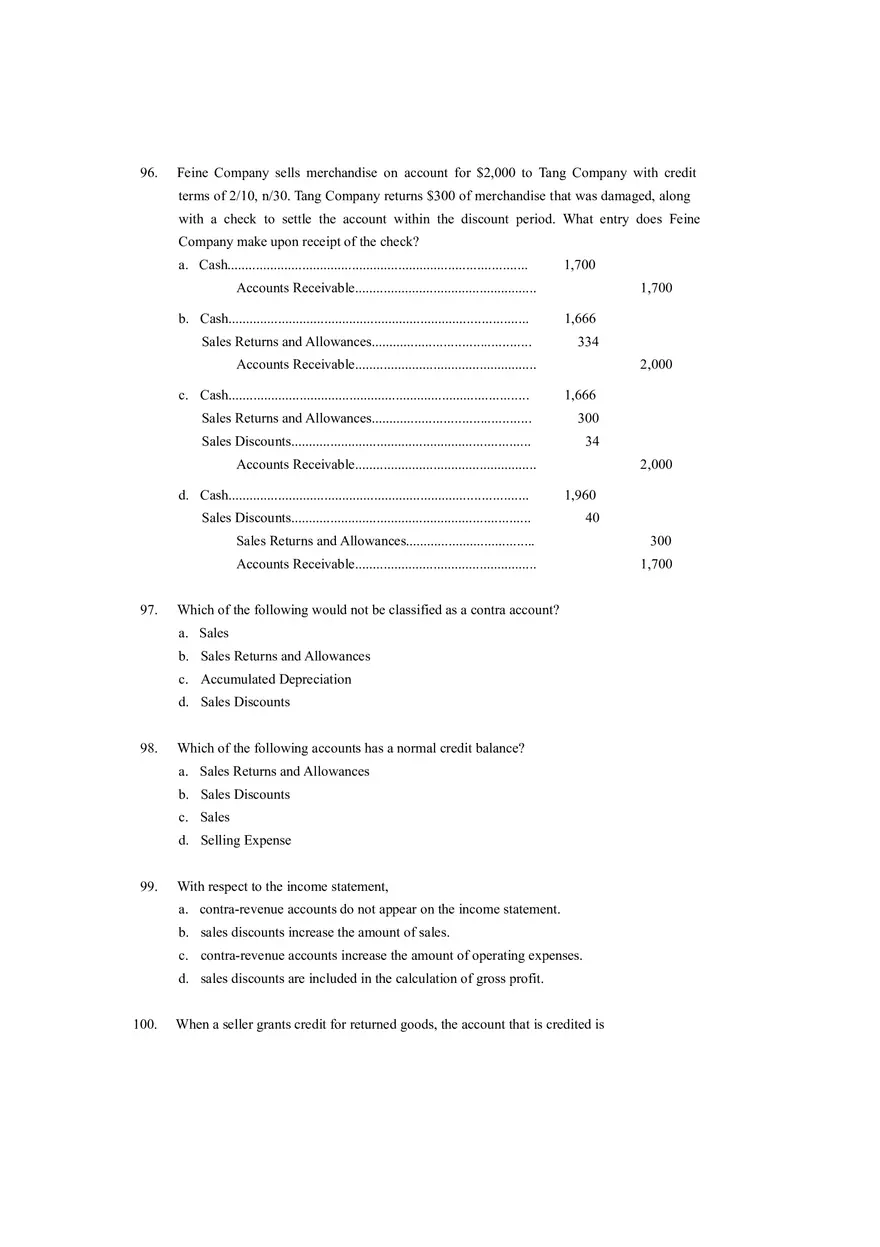 Closing Entries in the Accounting Cycle T of F (Answer Key) Part 2 - Page 7