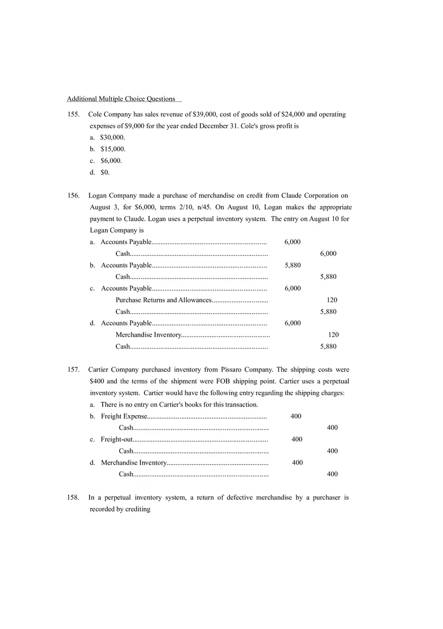 Closing Entries in the Accounting Cycle T of F (Answer Key) Part 2 - Page 20
