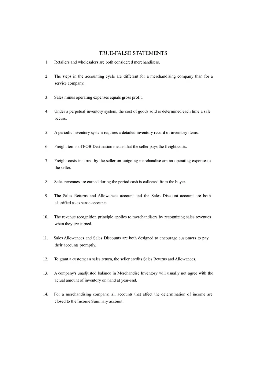 Closing Entries in the Accounting Cycle T of F (Answer Key) Part 2 - Page 2