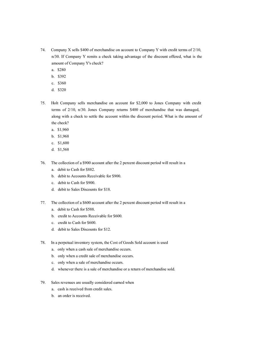 Closing Entries in the Accounting Cycle T of F (Answer Key) Part 2 - Page 3