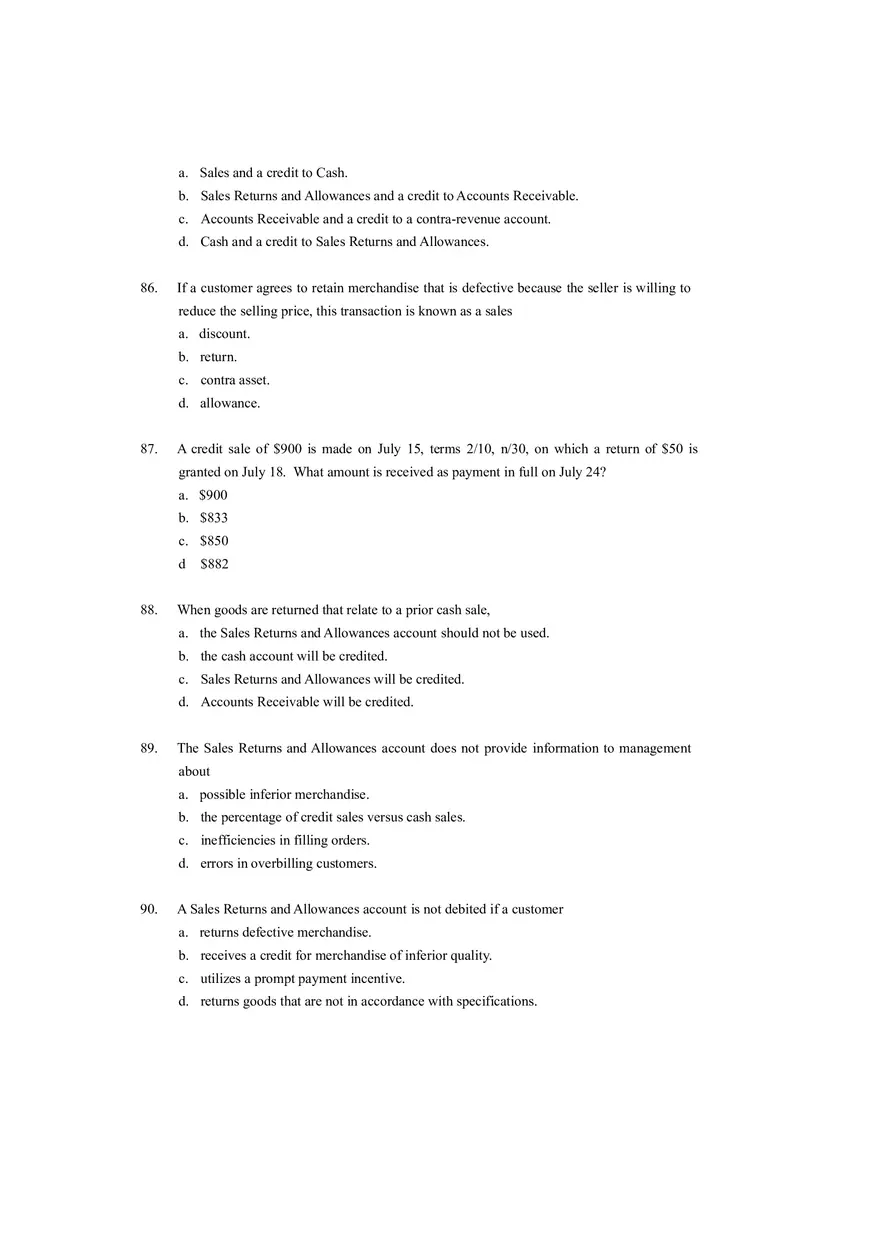 Closing Entries in the Accounting Cycle T of F (Answer Key) Part 2 - Page 5