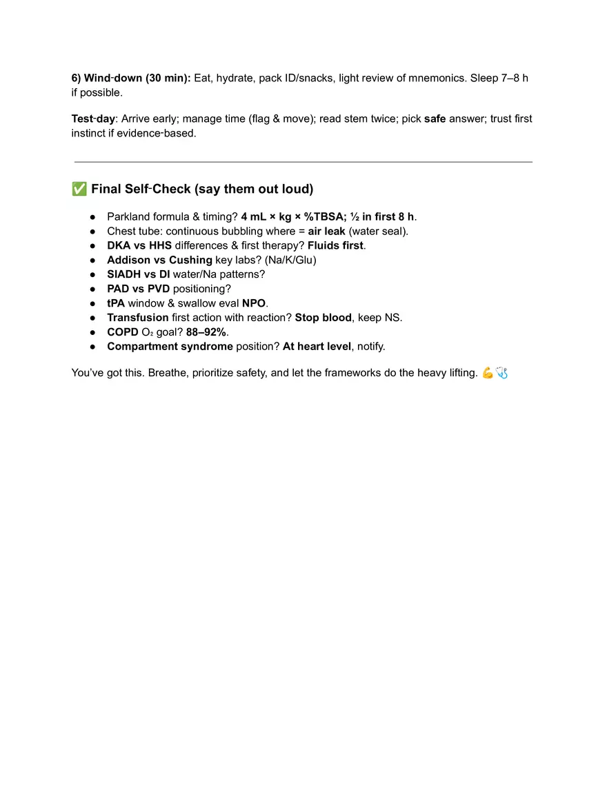 ATI Med Surg Proctored Exam Study Guide - Page 7