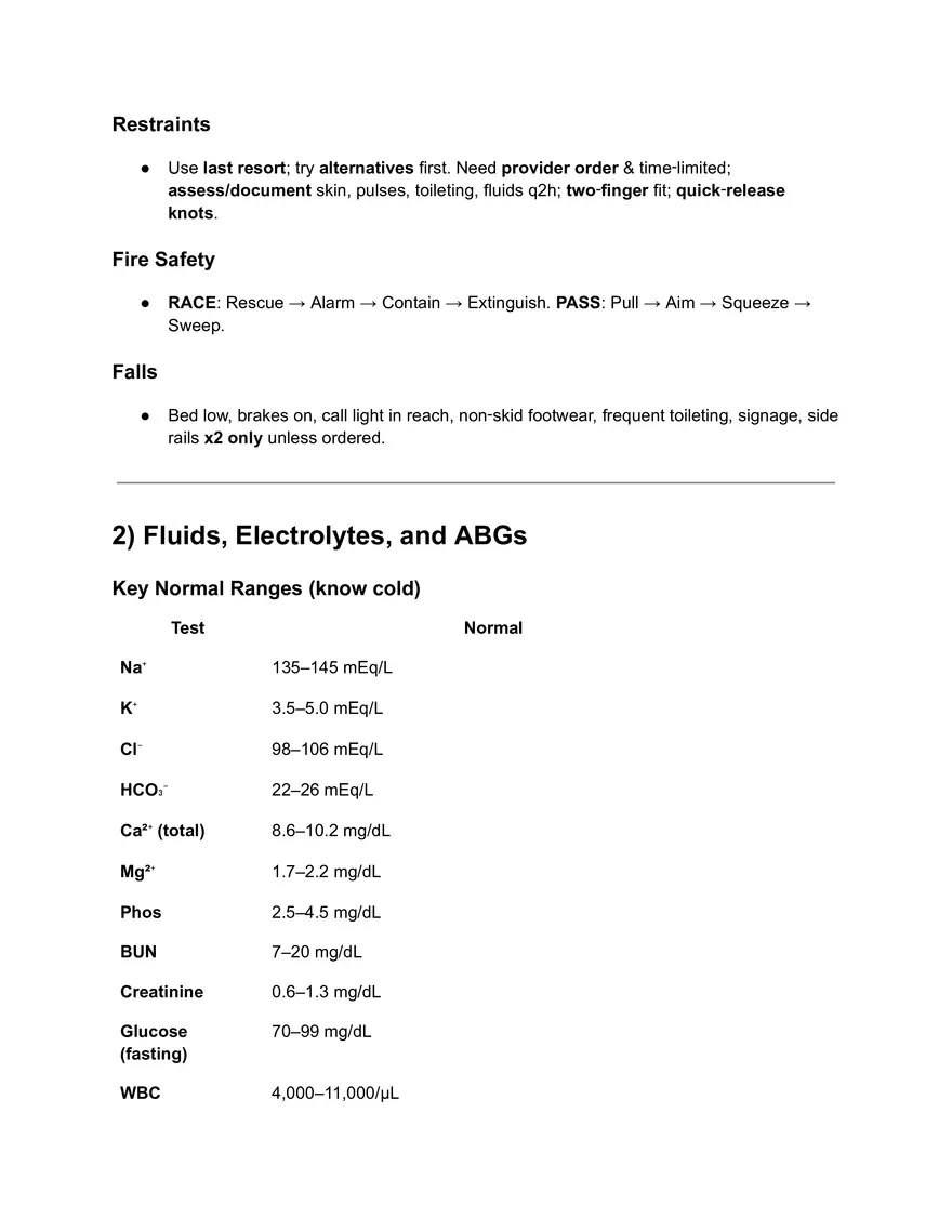 ATI Med Surg Proctored Exam Study Guide - Page 2