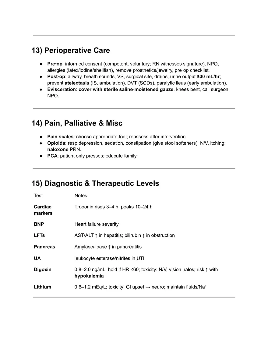 ATI Med Surg Proctored Exam Study Guide - Page 3