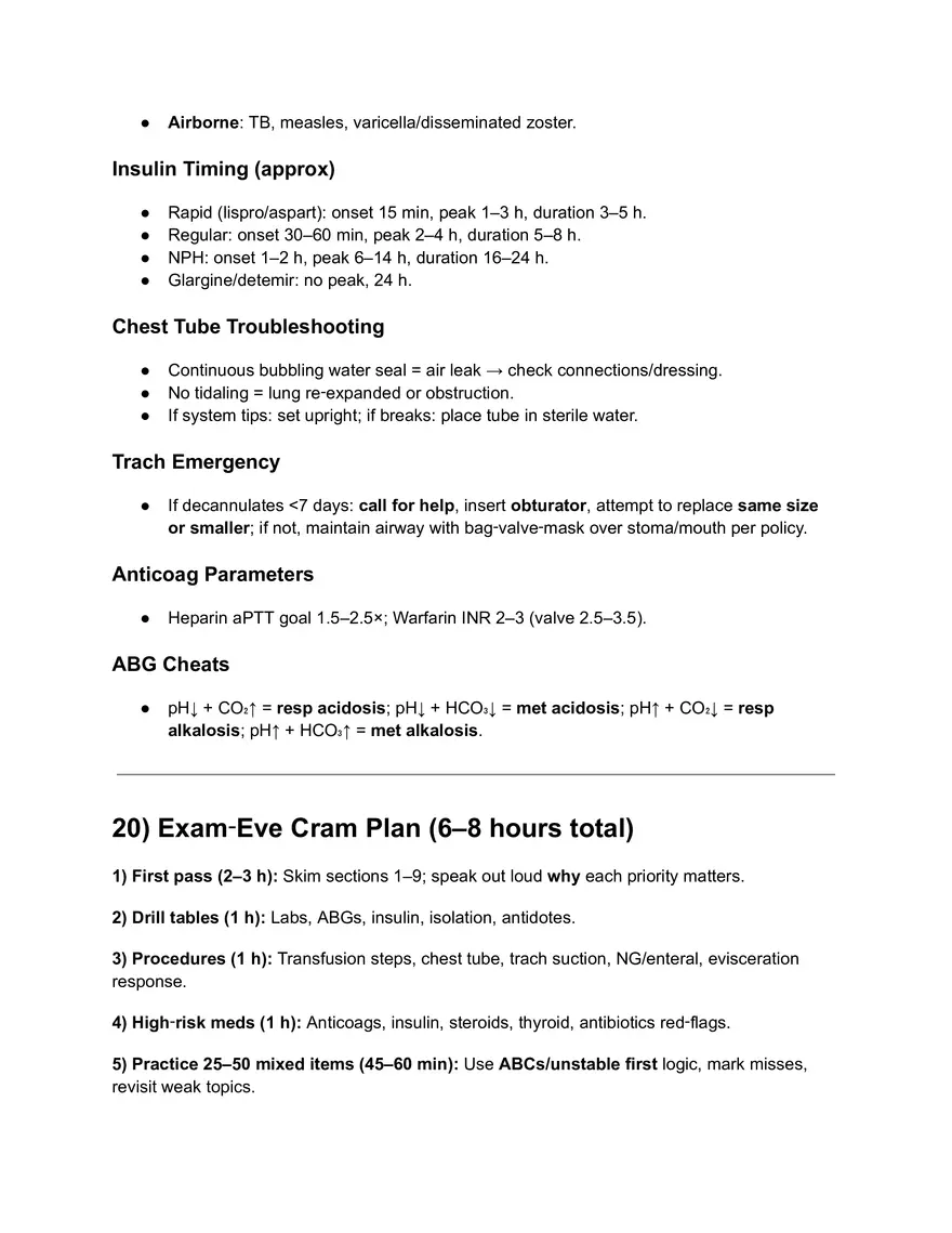 ATI Med Surg Proctored Exam Study Guide - Page 6