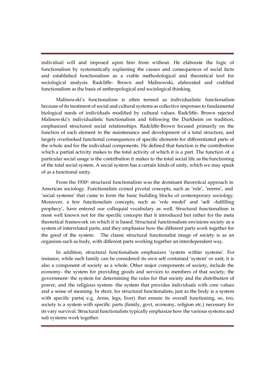 Theoretical Perspectives In Sociology Module 2 - Page 7