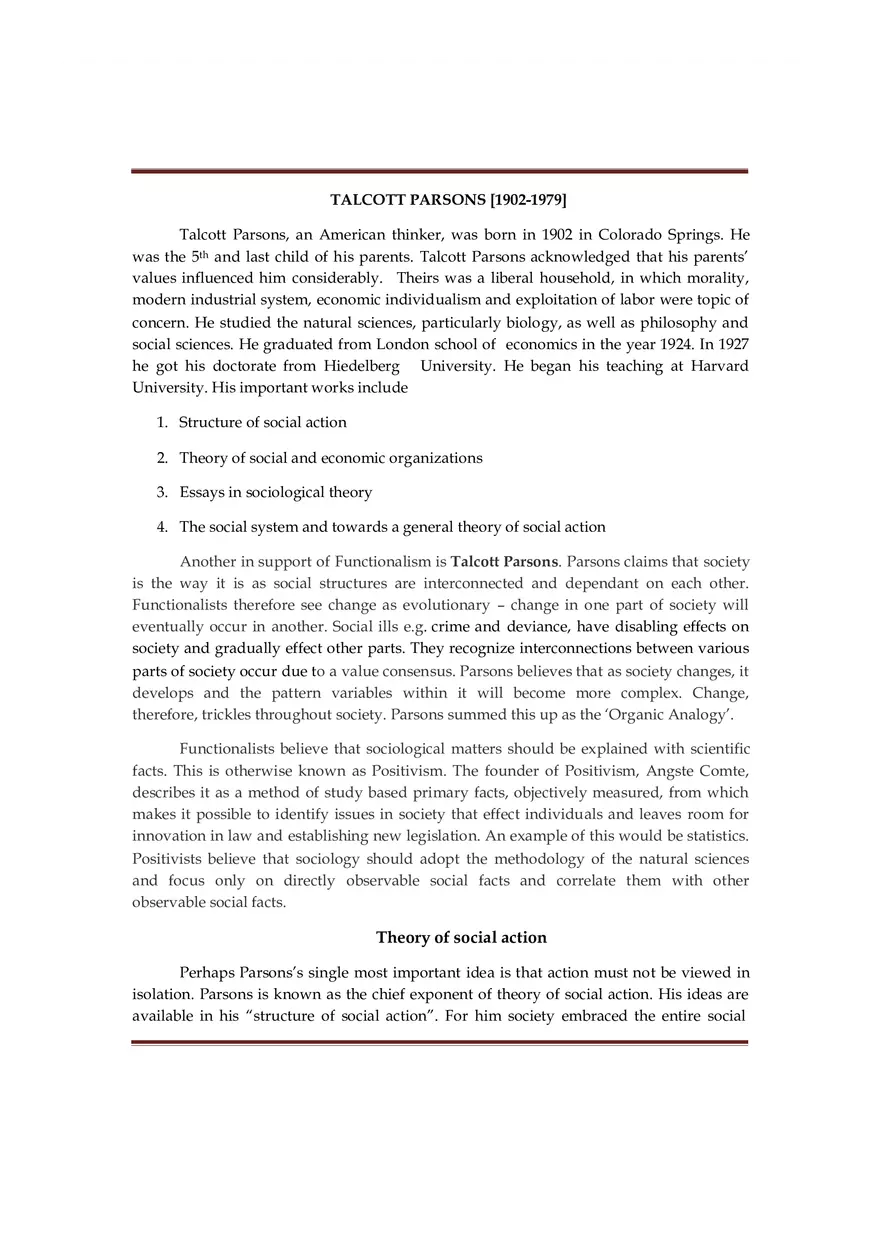 Theoretical Perspectives In Sociology Module 2 - Page 8