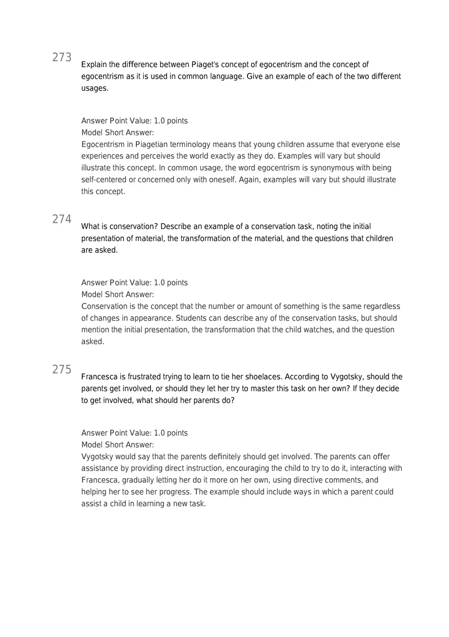 Early Childhood - Body and Mind Answers Part 9 - Page 7