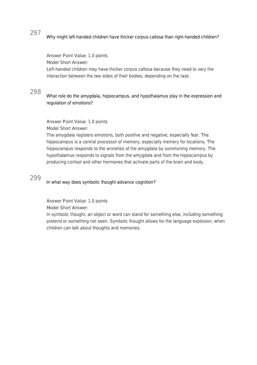 Early Childhood - Body and Mind Answers Part 9 - Page 14