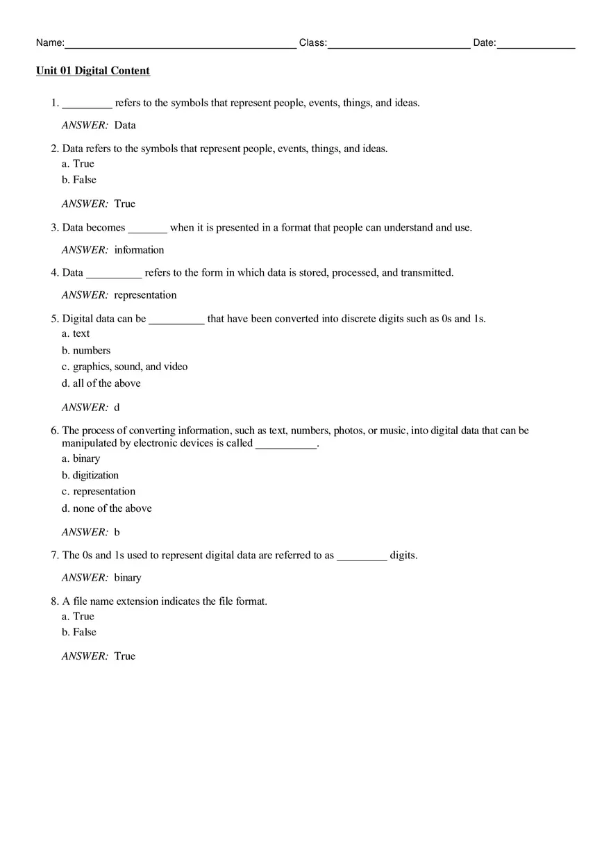 Digital Content - Page 1