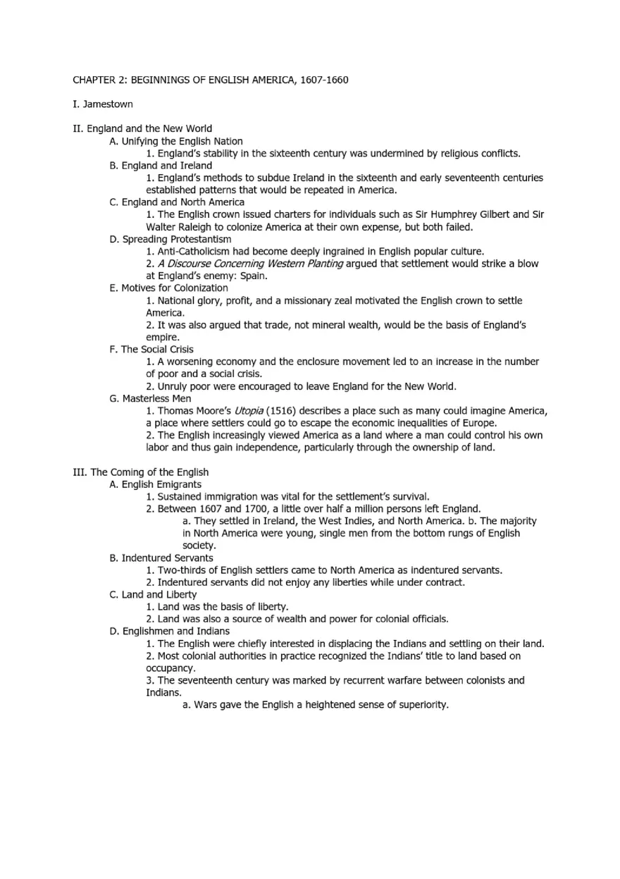 Give Me Liberty, Chapter 2 Notes - Page 1