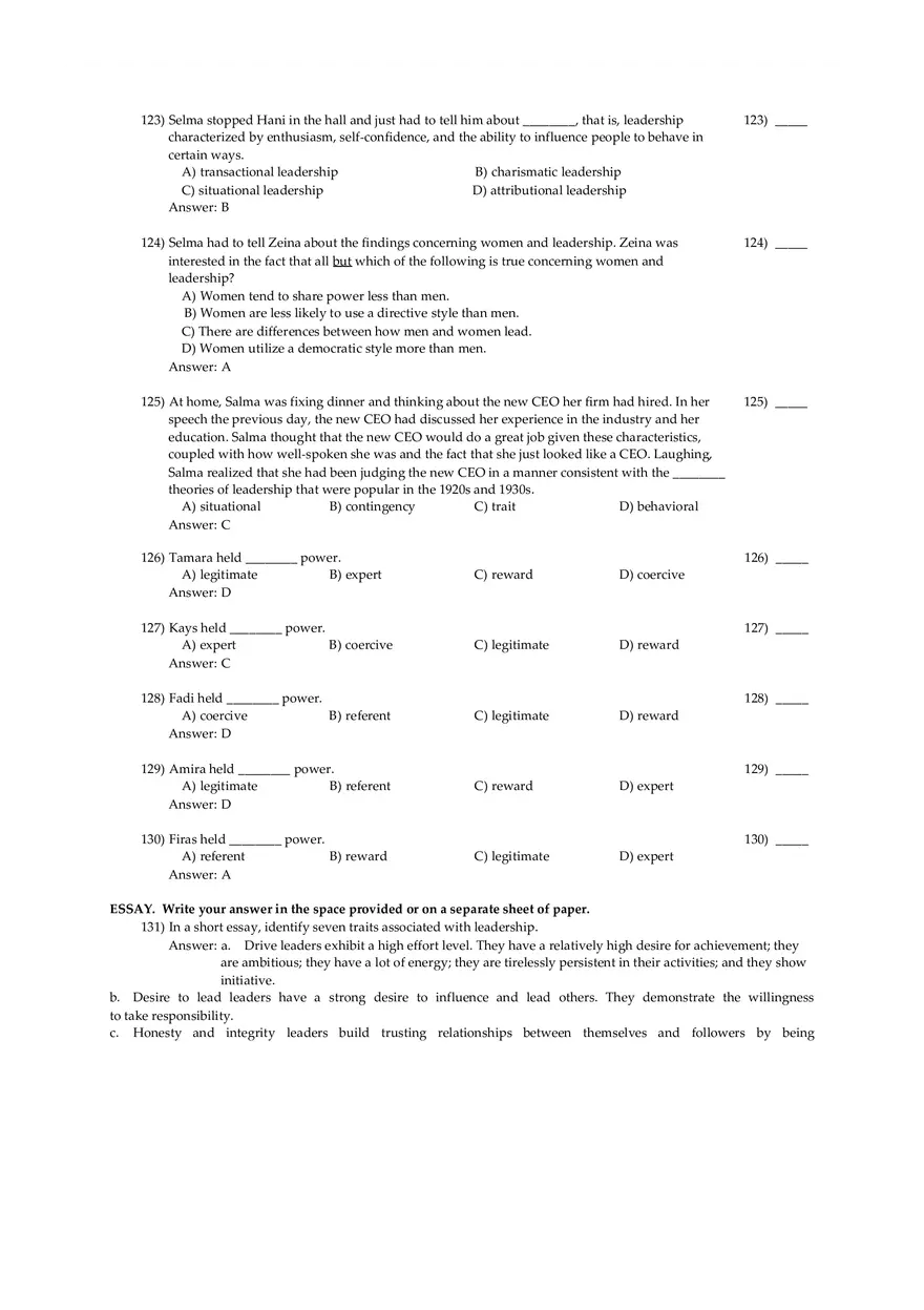 Being an Effective Leader - Page 9