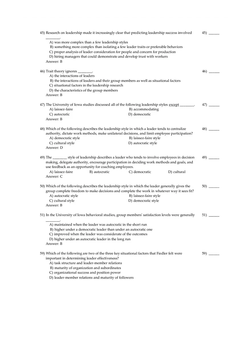 Being an Effective Leader - Page 3