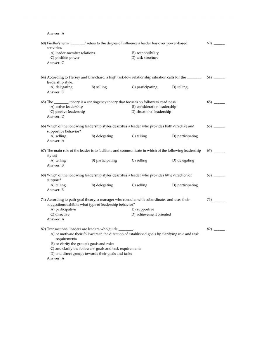 Being an Effective Leader - Page 4