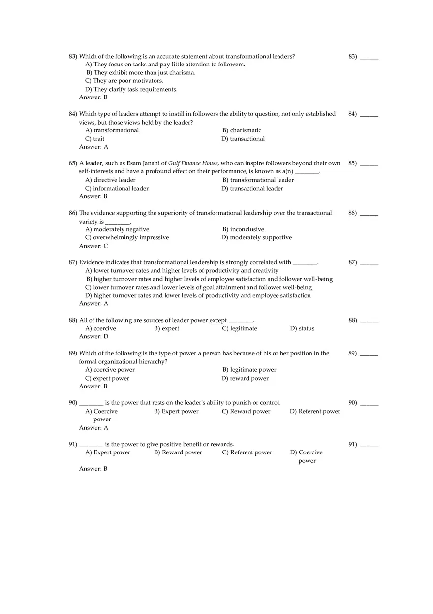 Being an Effective Leader - Page 5