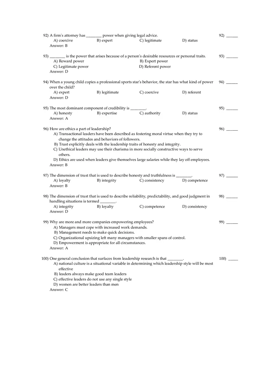 Being an Effective Leader - Page 6