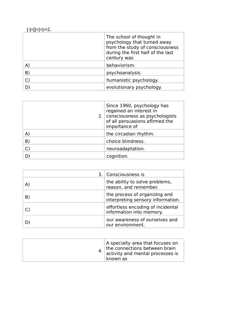 General Psychology - Social Foundations Assignment Part 1 - Page 1