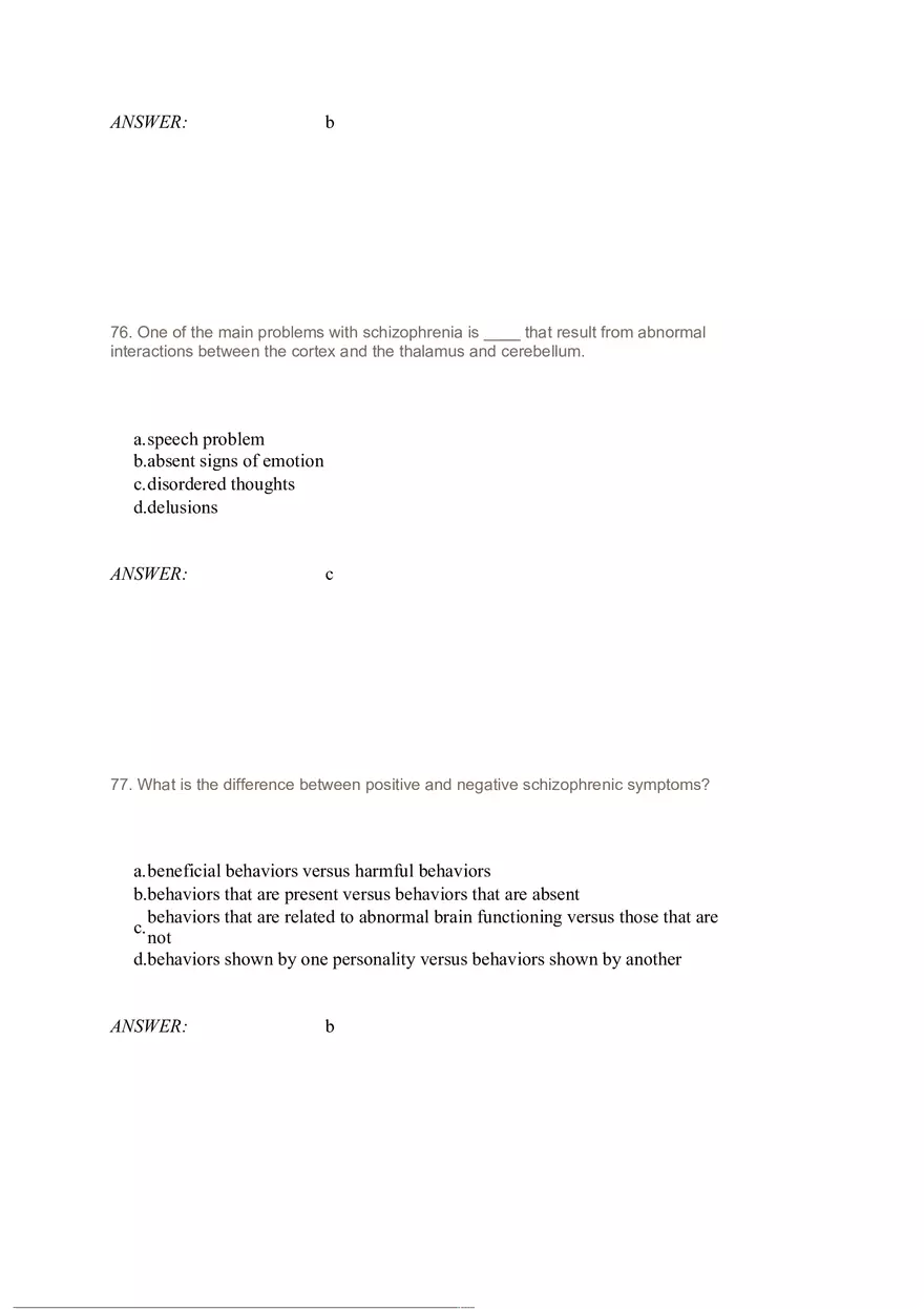 Drug Abuse Chapter 14 Answer Key Part 3 - Page 3