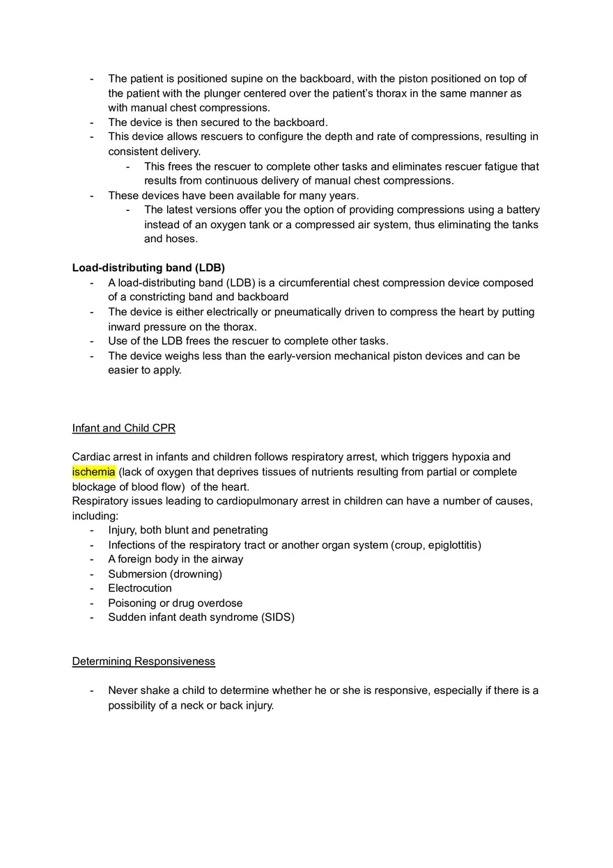 BLS Resuscitation Notes - Page 22