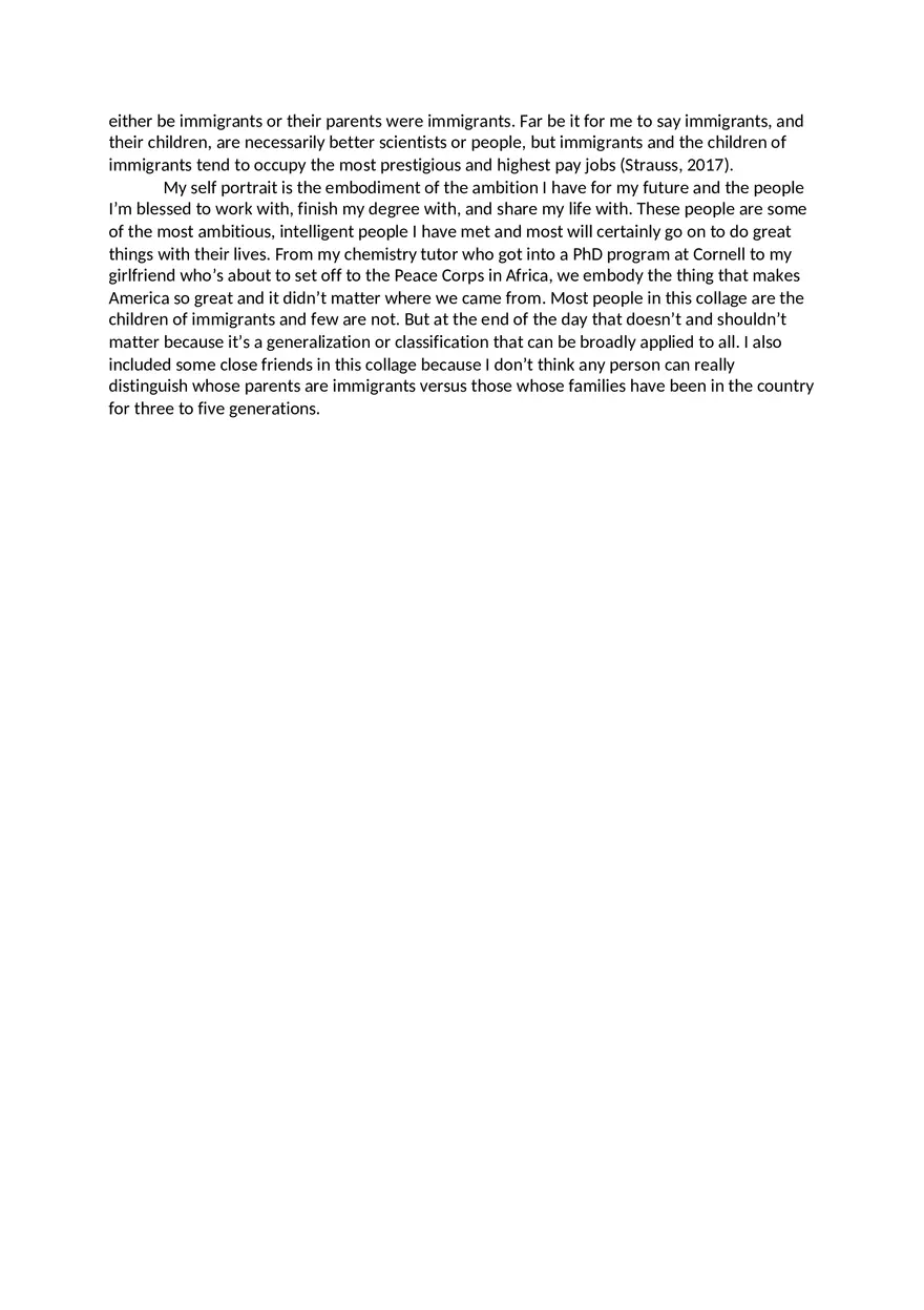 Self Portrait Essay - Page 2