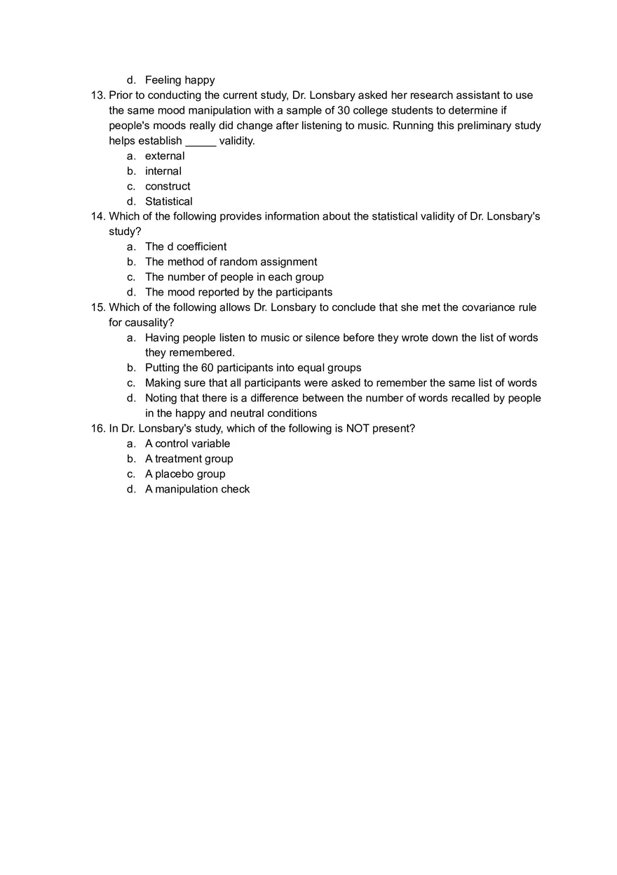 Understanding Correlations and Data Interpretation in Research Study Questions - Page 8
