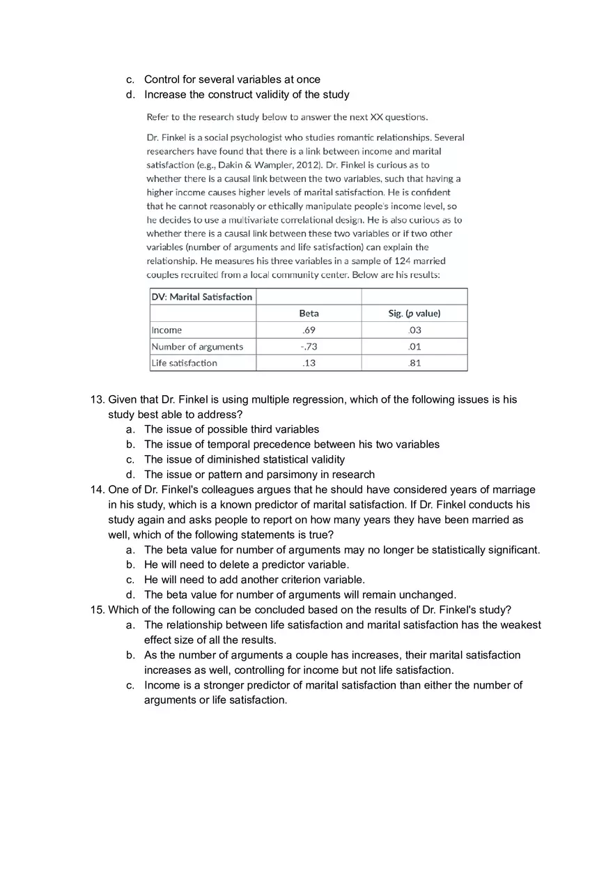Understanding Correlations and Data Interpretation in Research Study Questions - Page 3
