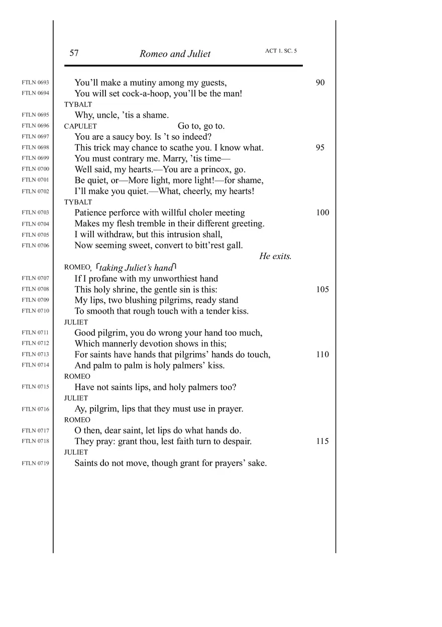 Romeo and Juliet Folger Shakespeare Part 4 - Page 1