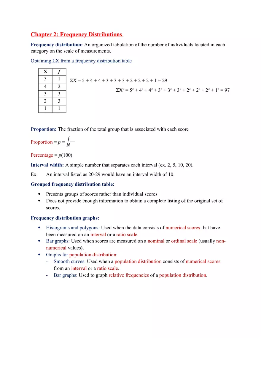 Chapter 1 Introduction to Statistics Review - Page 10