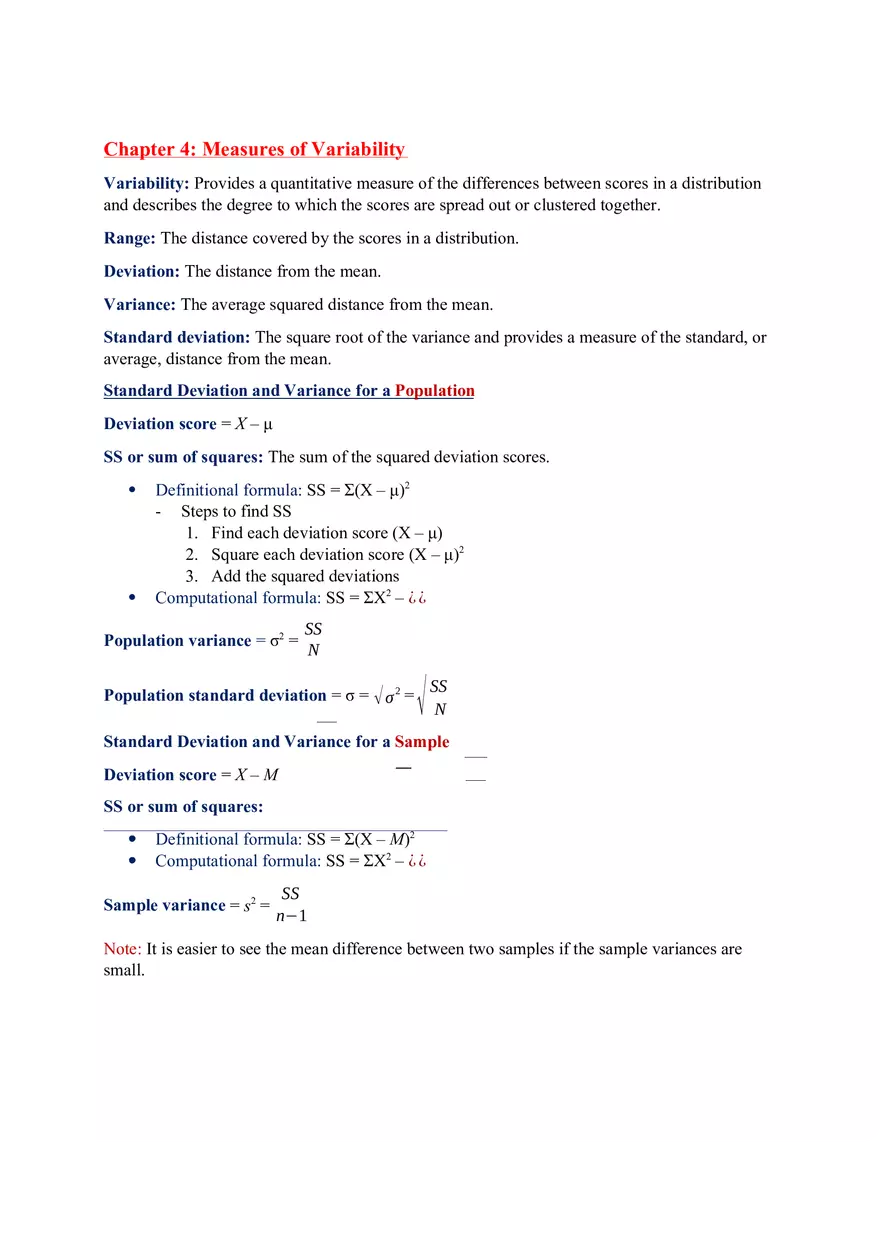 Chapter 1 Introduction to Statistics Review - Page 14