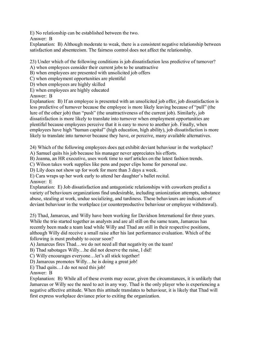 Attitudes and Job Satisfaction - Page 7