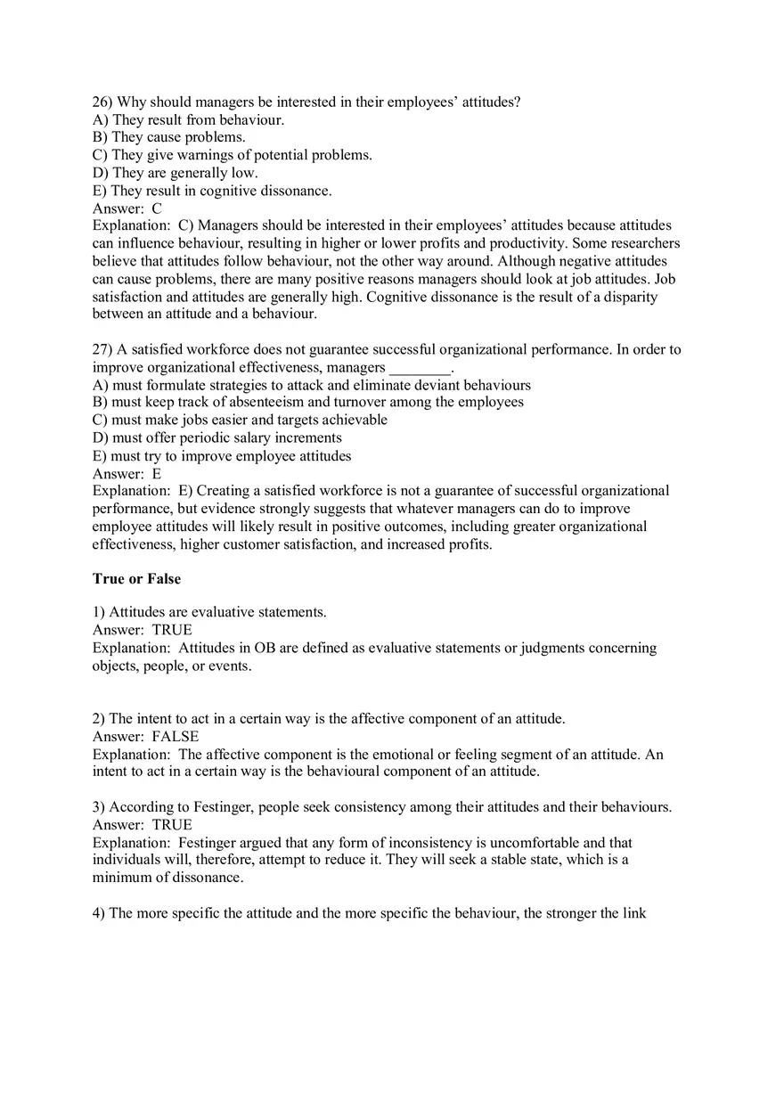 Attitudes and Job Satisfaction - Page 8