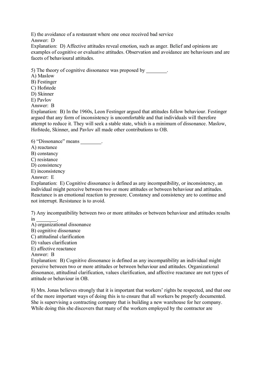 Attitudes and Job Satisfaction - Page 2