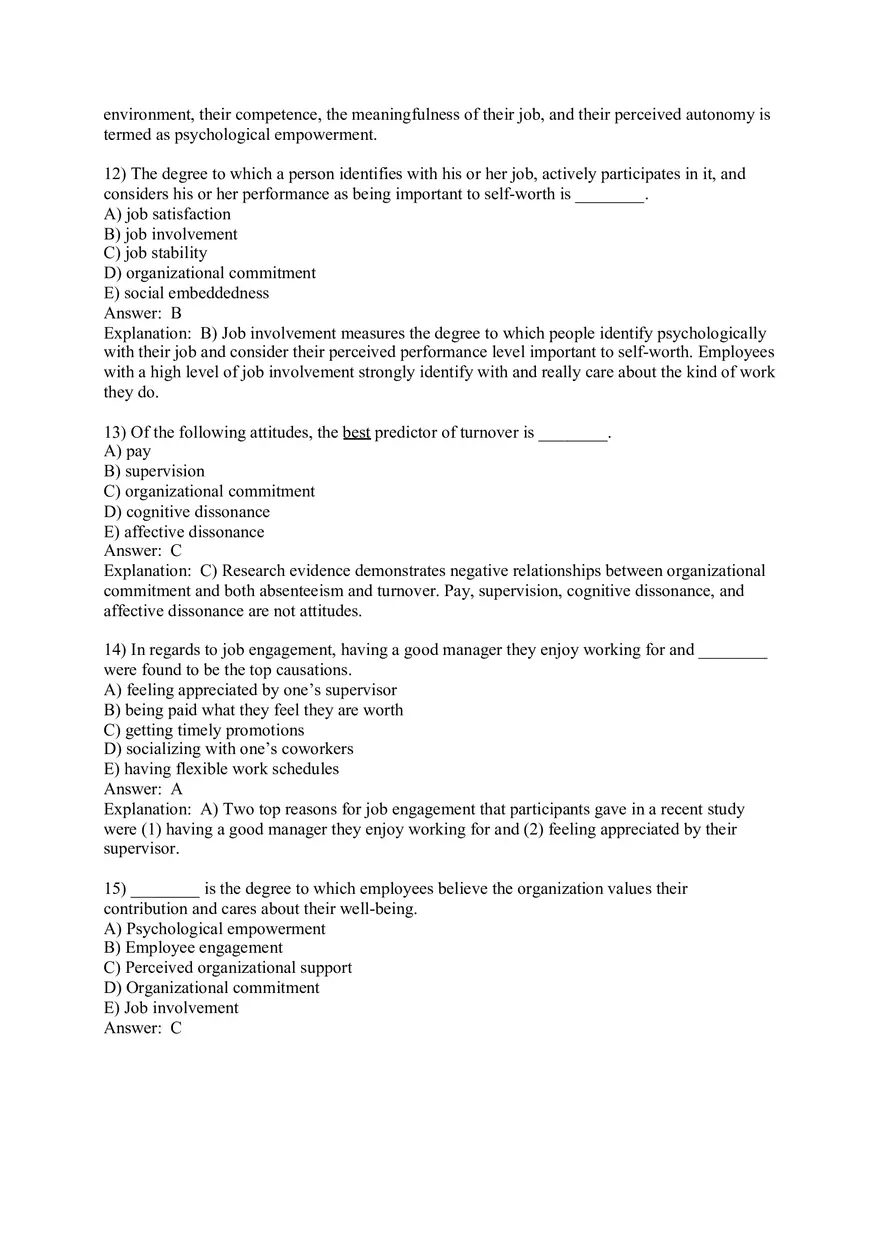 Attitudes and Job Satisfaction - Page 4