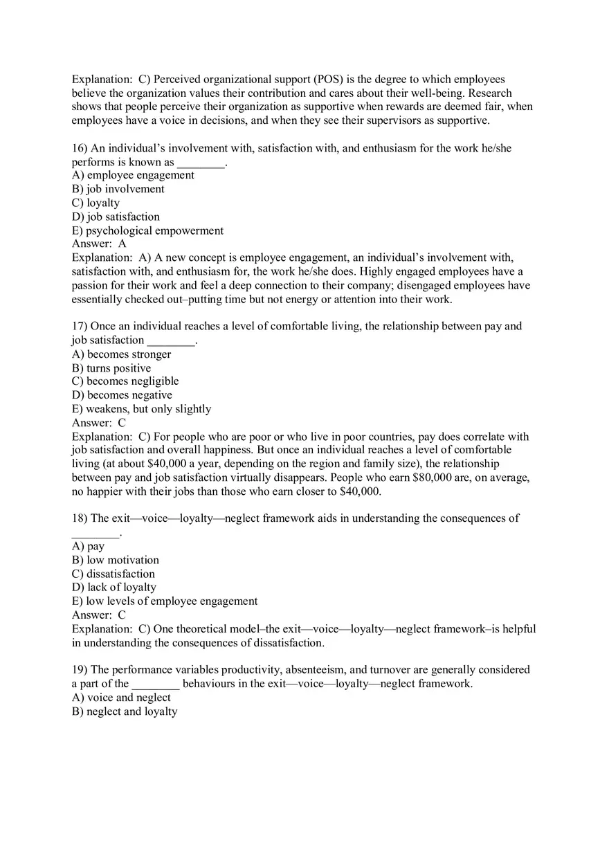 Attitudes and Job Satisfaction - Page 5