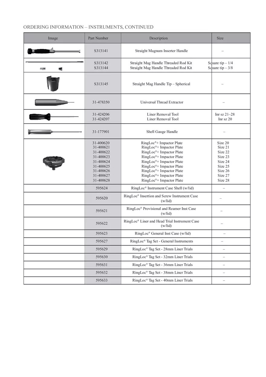 Regenerex Ringloc Surgical Technique - Page 7