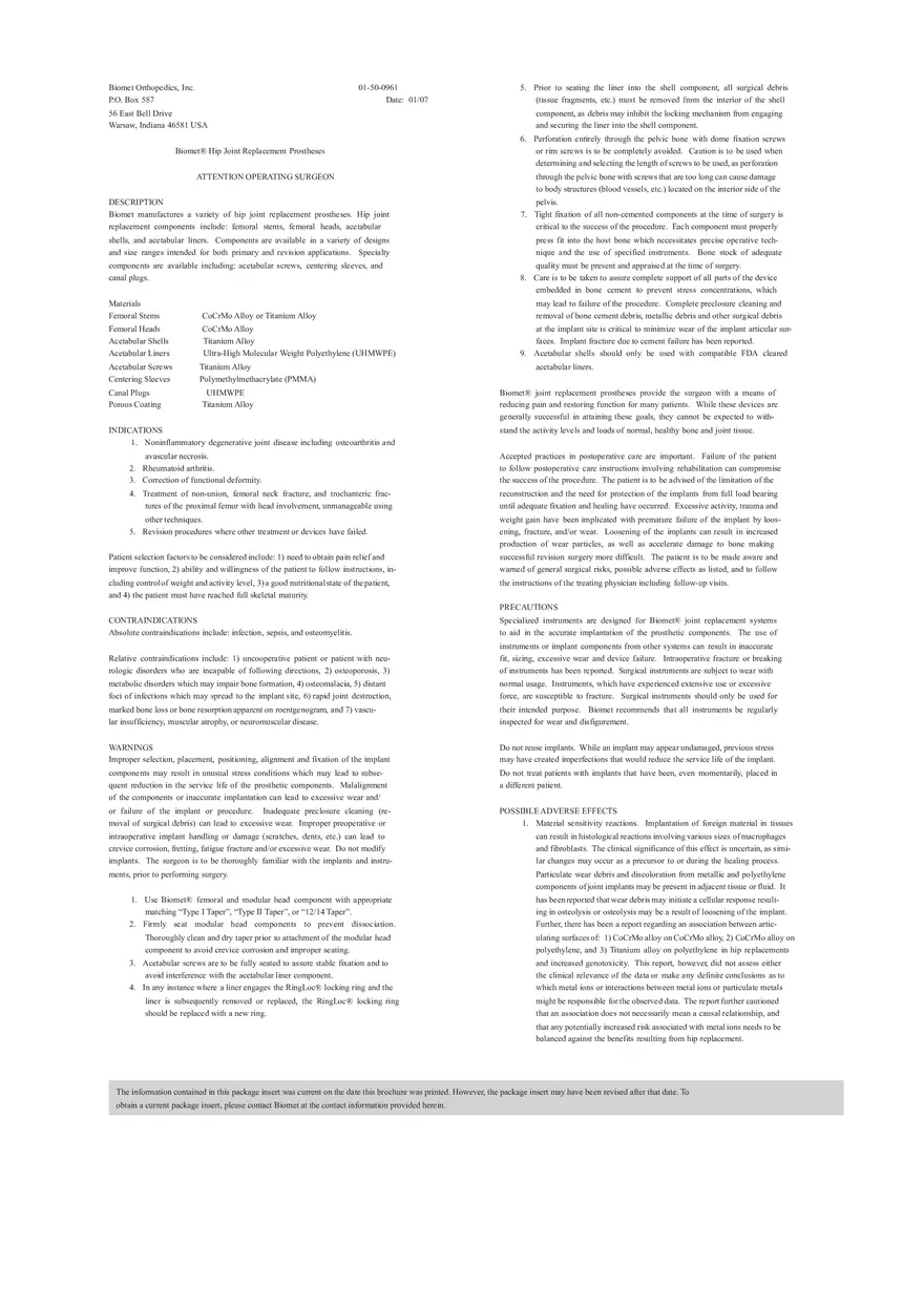 Regenerex Ringloc Surgical Technique - Page 8